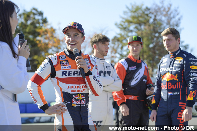 Marquez et Verstappen, vainqueurs au Honda Racing Thanks Day 2022
