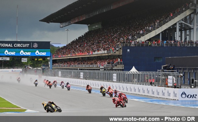 Réactions des pilotes MotoGP au renversant Grand Prix de Thaïlande 2022