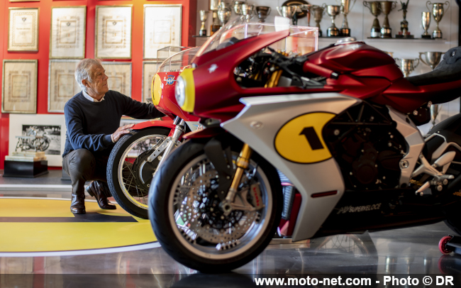 Giacomo Agostini, légende de la vitesse moto, fête ses 80 ans