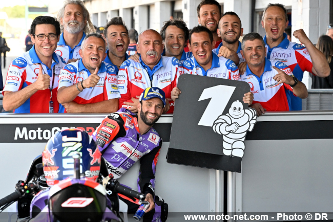 Bastianini promu chez Ducati en 2023, Martin et Zarco conservés chez Pramac