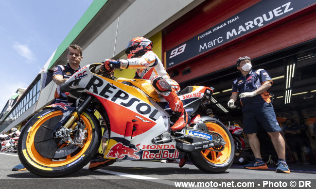 Marc Marquez va pouvoir reprendre la moto, pas encore le MotoGP