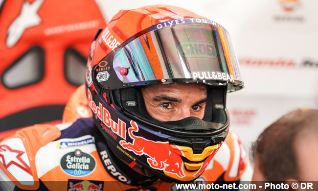 Marc Marquez voit double, ses fans et Honda replongent dans le flou