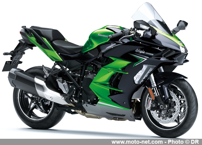  Kawasaki installe des radars sur ses Ninja H2 SX pour 2022 