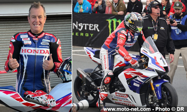 Le premier tour de John McGuinness en trois ans sur la Snaefell Moutain Course