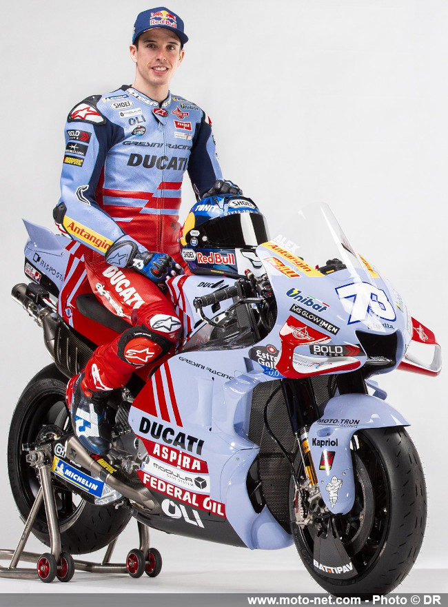 Photos des pilotes MotoGP avec leur moto pour bien suivre la saison 2023 