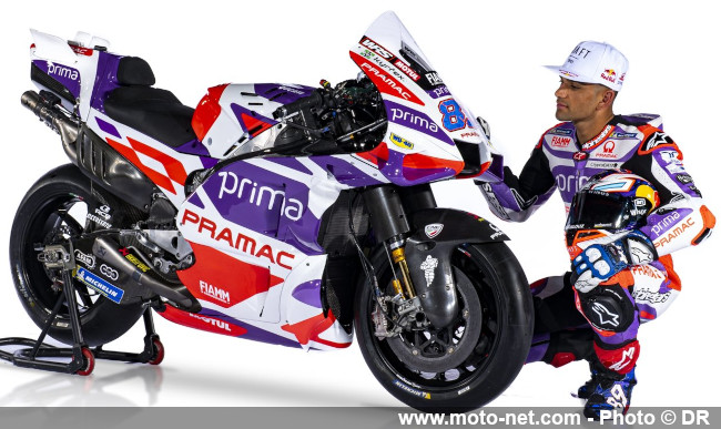 Photos des pilotes MotoGP avec leur moto pour bien suivre la saison 2023 