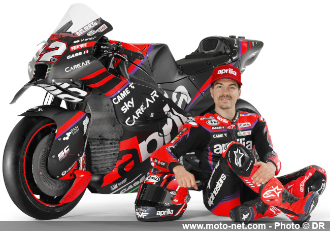 Photos des pilotes MotoGP avec leur moto pour bien suivre la saison 2023 