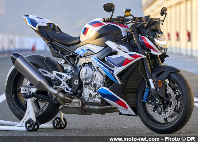 Une BMW M1000R pour les motards fous de maxiroadsters maxisportifs