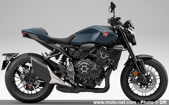 Nouveaux coloris pour les Honda CB1000R, CMX500 Rebel et Monkey en 2023