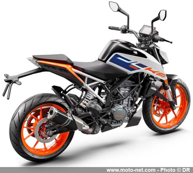 Coloris 2023 de la gamme street KTM... et retour de la 790 Duke !