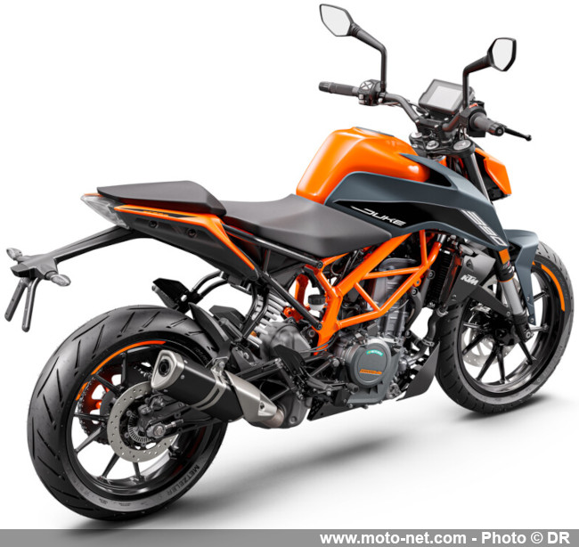 Coloris 2023 de la gamme street KTM... et retour de la 790 Duke !