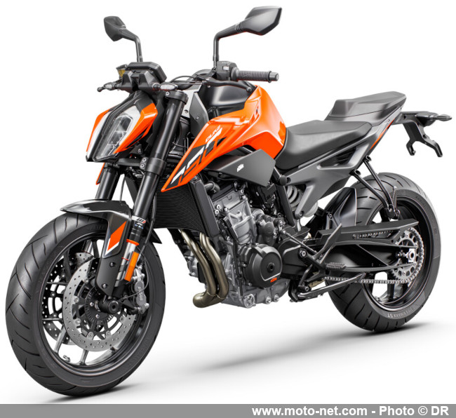 Coloris 2023 de la gamme street KTM... et retour de la 790 Duke !