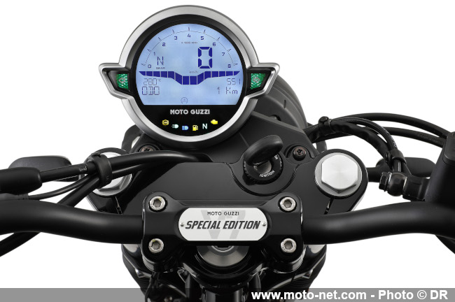 Moto Guzzi veut briller dans le noir avec sa V7 Stone Special Edition