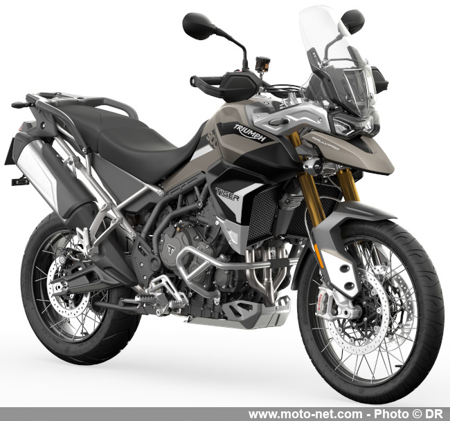 Nouveaux coloris 2023 pour les Triumph Tiger 850 Sport, 900 GT et Rally