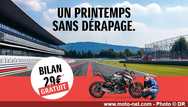  Bilan moto et 24 Heures du Mans gratuits avec Suzuki !