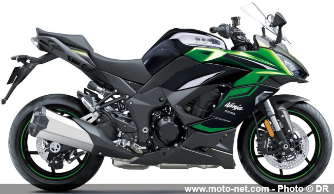 Kawasaki dévoile les coloris 2024 de ses roadsters Z, sportives et routières Ninja 