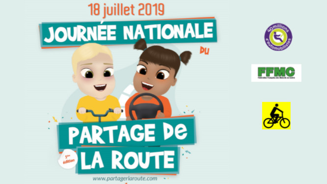 Journée nationale du partage de la route le 18 juillet