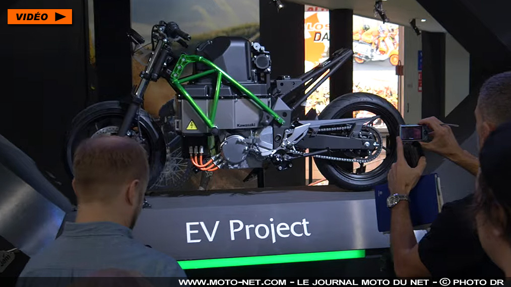 [Vidéo] Kawasaki explique son projet de moto électrique EV Project