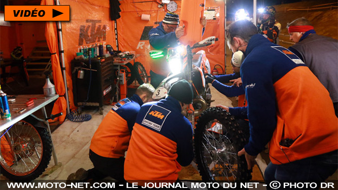 KTM remporte les 24 Heures moto tout-terrain à Saint-Rémy-sur-Durolle
