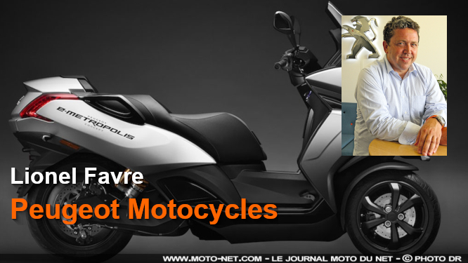 Lionel Favre (Peugeot Motocycles) : Encore un peu de patience pour le Metropolis électrique...