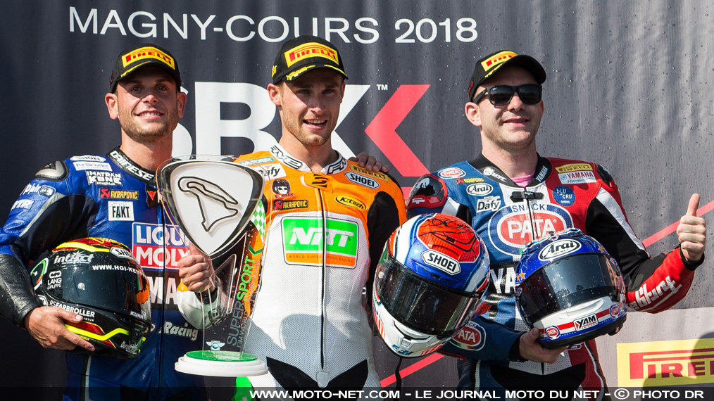 Déclarations des pilotes World Supersport 2018 à Magny-Cours