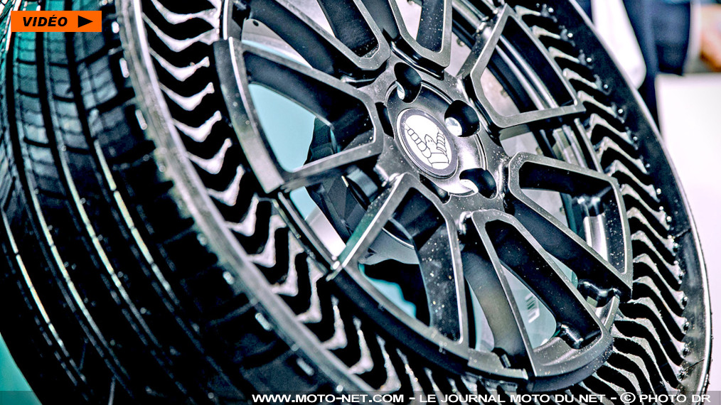 Uptis, le pneu sans air de Michelin prévu pour 2024... et pour nos autos