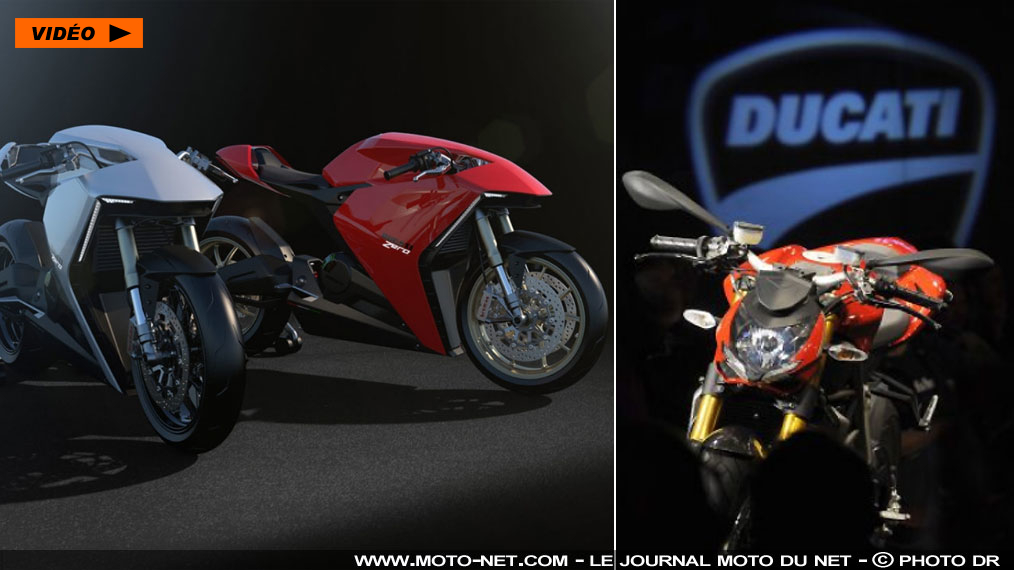 Ducati travaille sur une moto électrique et une Streetfighter V4