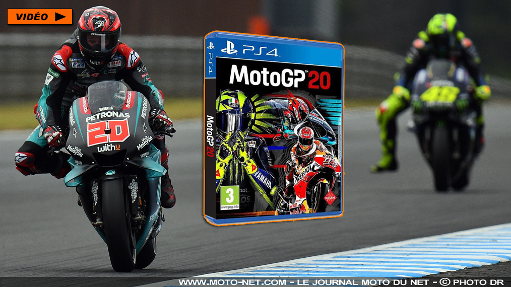 Rossi et Quartararo sont les deux vedettes du MotoGP... virtuel !