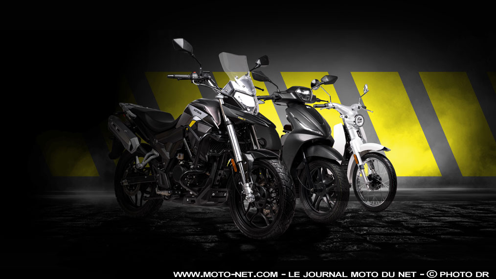 Motron, nouvelle marque motos et scooters du groupe KSR