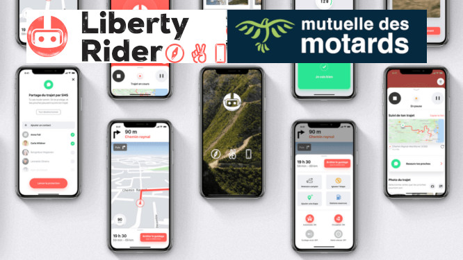 La Mutuelle des Motards offre un an d'abonnement à Liberty Rider pour les appels d'urgence automatiques