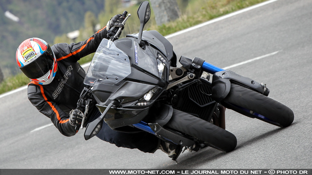 Essai Yamaha Niken : essayer la moto trois-roues, c'est la dompter !