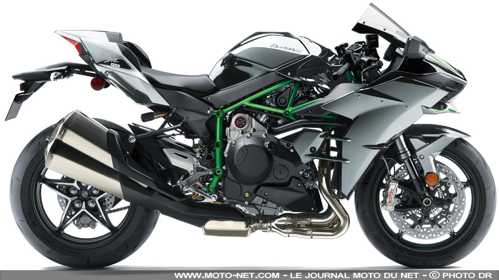 Nouveauté 2019 : Kawasaki dévoile sa nouvelle Ninja H2 / Carbon