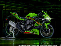 Nouvelle Ninja ZX-4R 2023 : Kawasaki reclaque le 4 !