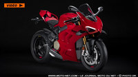 [Vidéo] Présentation de la nouvelle moto hypersport Ducati Panigale V4