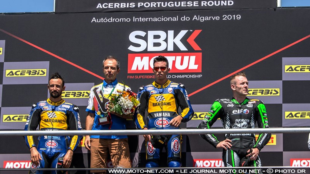 Déclarations WSSP 2019 au Portugal : les pilotes Yamaha Bardhal au sommet