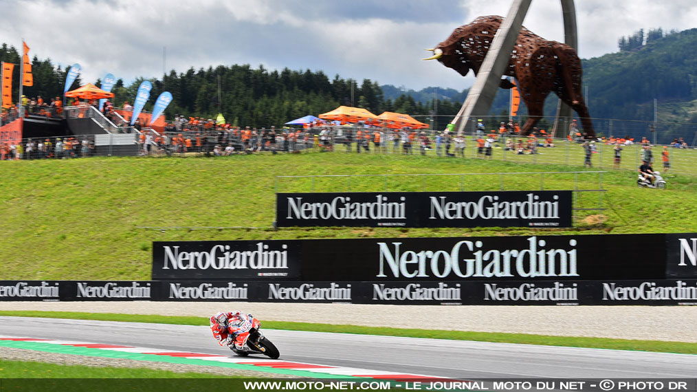 Horaires et enjeux du Grand Prix d'Autriche MotoGP 2018