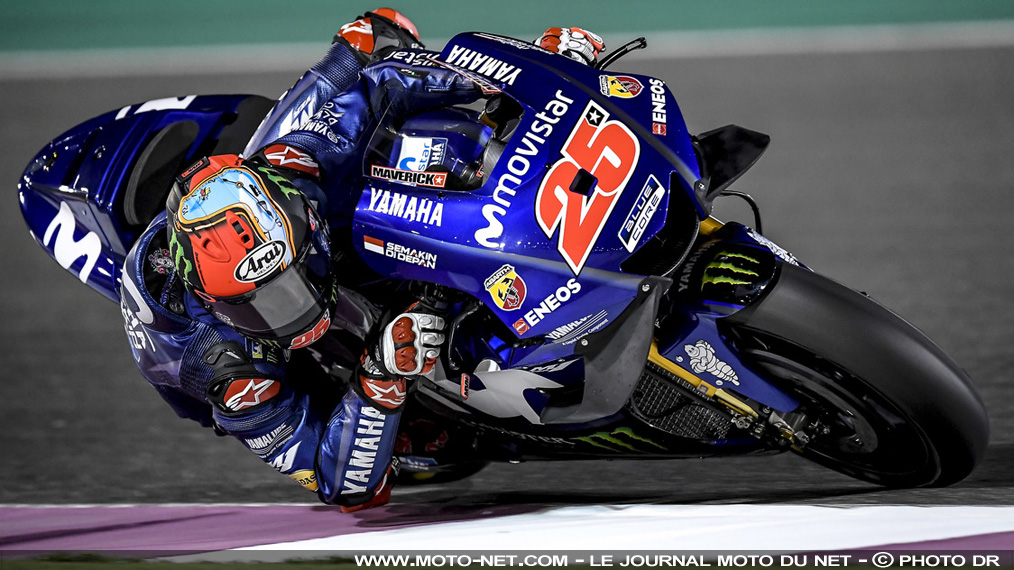 Test MotoGP au Qatar - J1 : Viñales ouvre les hostilités