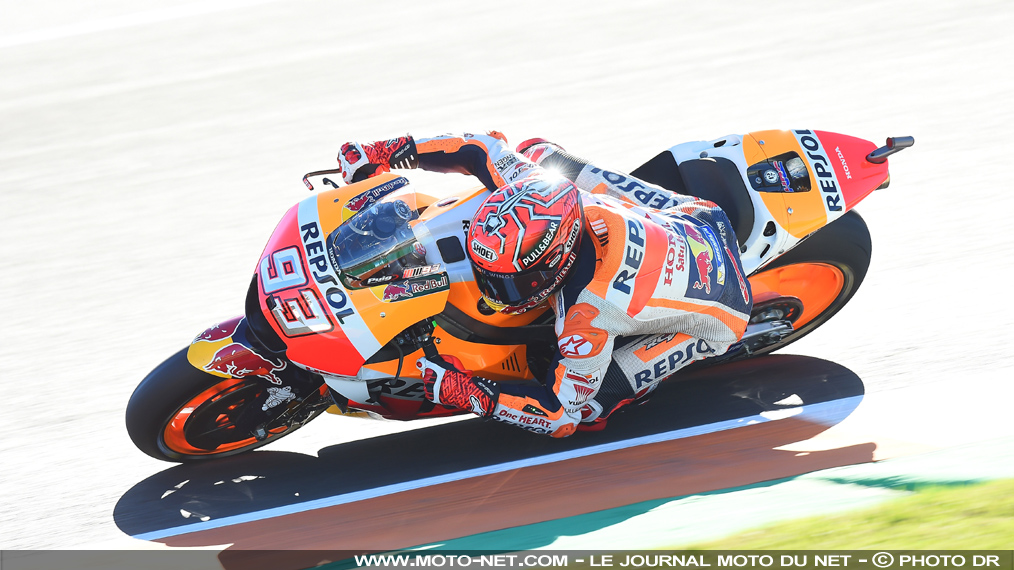GP de Valence - Qualifs MotoGP : Marquez fonce vers le titre