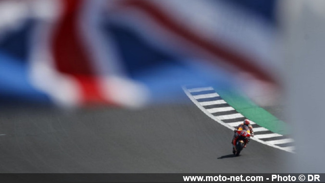 Grille de départ du GP de Grande-Bretagne MotoGP 2019 : Marquez devance Rossi, Miller et Quartararo