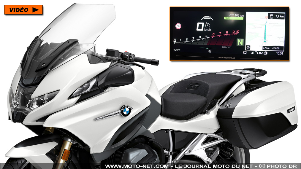 BMW Motorrad offre un lifting et des extensions à sa R1250RT 2021