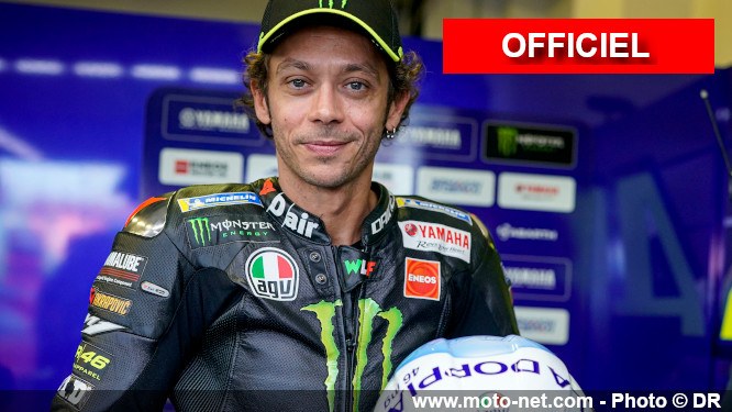 Rossi garde une Yamaha officielle et le soutien de l'usine chez Petronas SRT