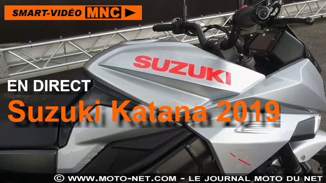 Suzuki Katana : Smart-vidéo en direct de notre essai