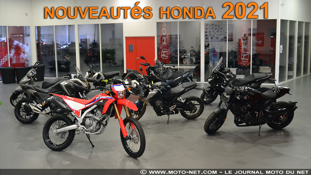 Présentation des nouveautés motos et scooters Honda 2021