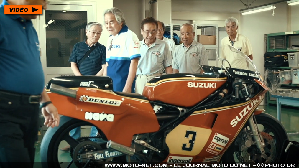 [Vidéo] Suzuki et ses vénérables ingénieurs restaurent une RGΓ500 de 1981
