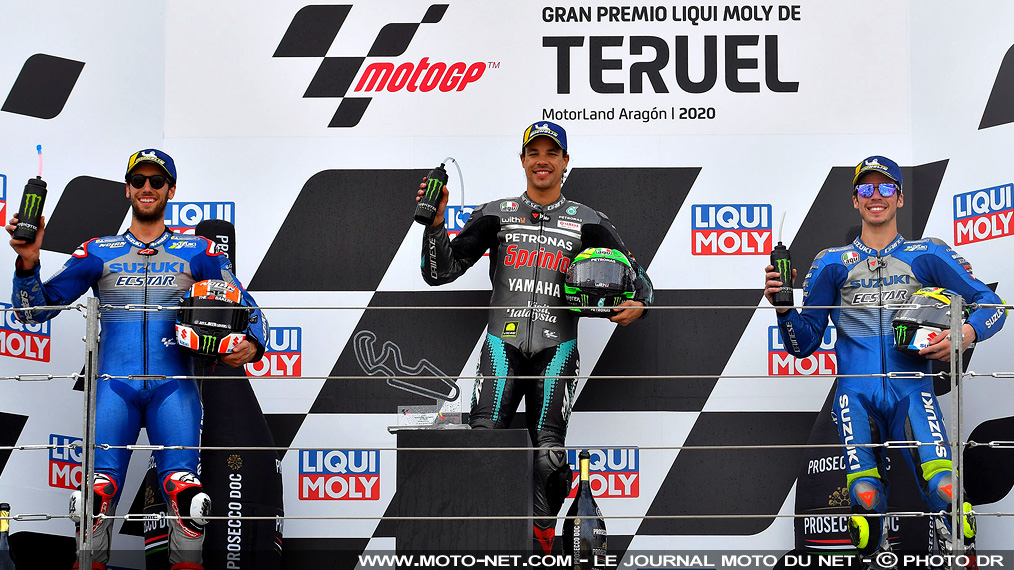 Les pilotes MotoGP s'expliquent après le Grand Prix de Teruel 2020