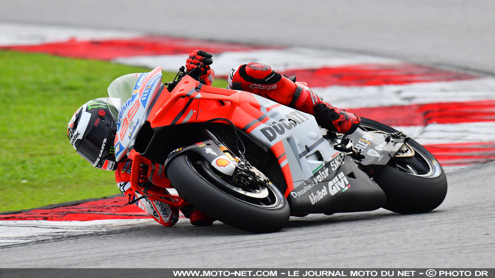 Essais MotoGP Sepang - Jour 3 : Lorenzo affole les records sur la Ducati 2018 !