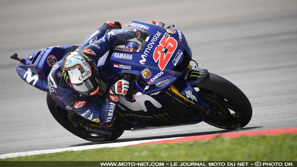 Essais MotoGP Sepang - Jour 2 : Viñales et Rossi accélèrent