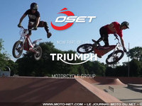 Triumph se paie Oset Bikes, spécialiste de motos trial électriques