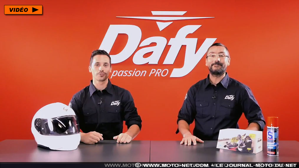 Vidéo : les tutos équipements de Dafy Moto