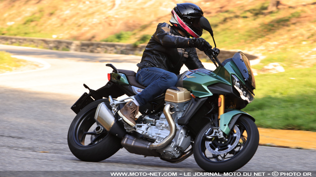 Essai V100 Mandello S : roadster ou tourer, Moto Guzzi tente le grand écart 